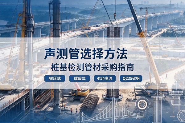 李沧声测管选型标准