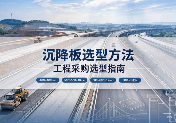 李沧沉降板选择方法