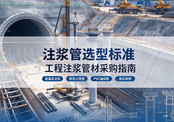 李沧注浆管选型标准
